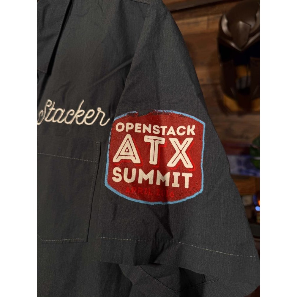Volcom Openstack Stacker Openstack Atx Summit Proud Member Button-Down Shirt - Picture 4 of 8
